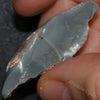 28.80 Cts Australian Semi Black Opal Rough Lightning Ridge Polished Specimen