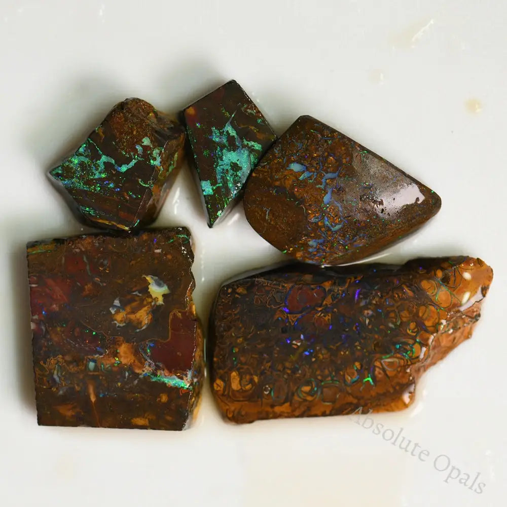 280 Cts Australian Boulder Opal Rough Parcel