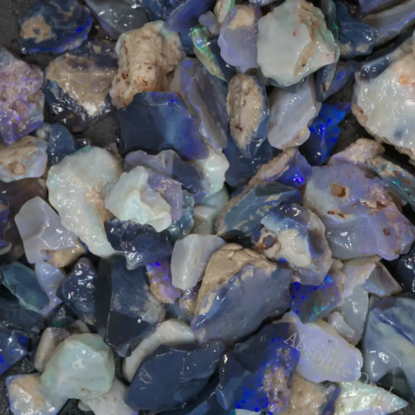 287 cts Rough Opal Parcel, Lightning Ridge - Potch and Colour CMR ...