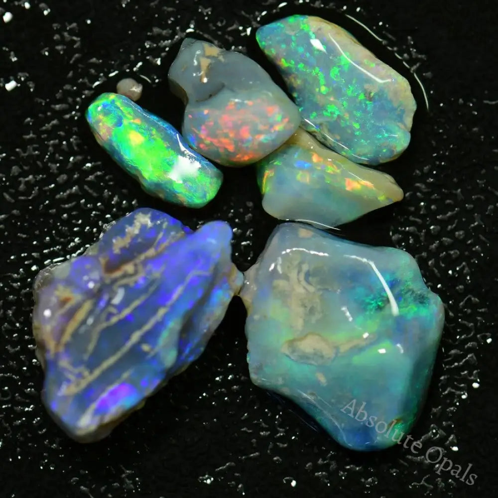29.0 Cts Australian Rough Opal Parcel Lightning Ridge