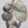 29.05 Cts Australian Black Opal Rough Rubs Lightning Ridge Parcel