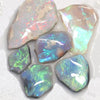 29.05 Cts Australian Black Opal Rough Rubs Lightning Ridge Parcel