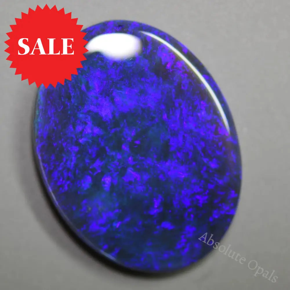 29.05 Cts Australian Solid Black Opal Gem Stone Lightning Ridge