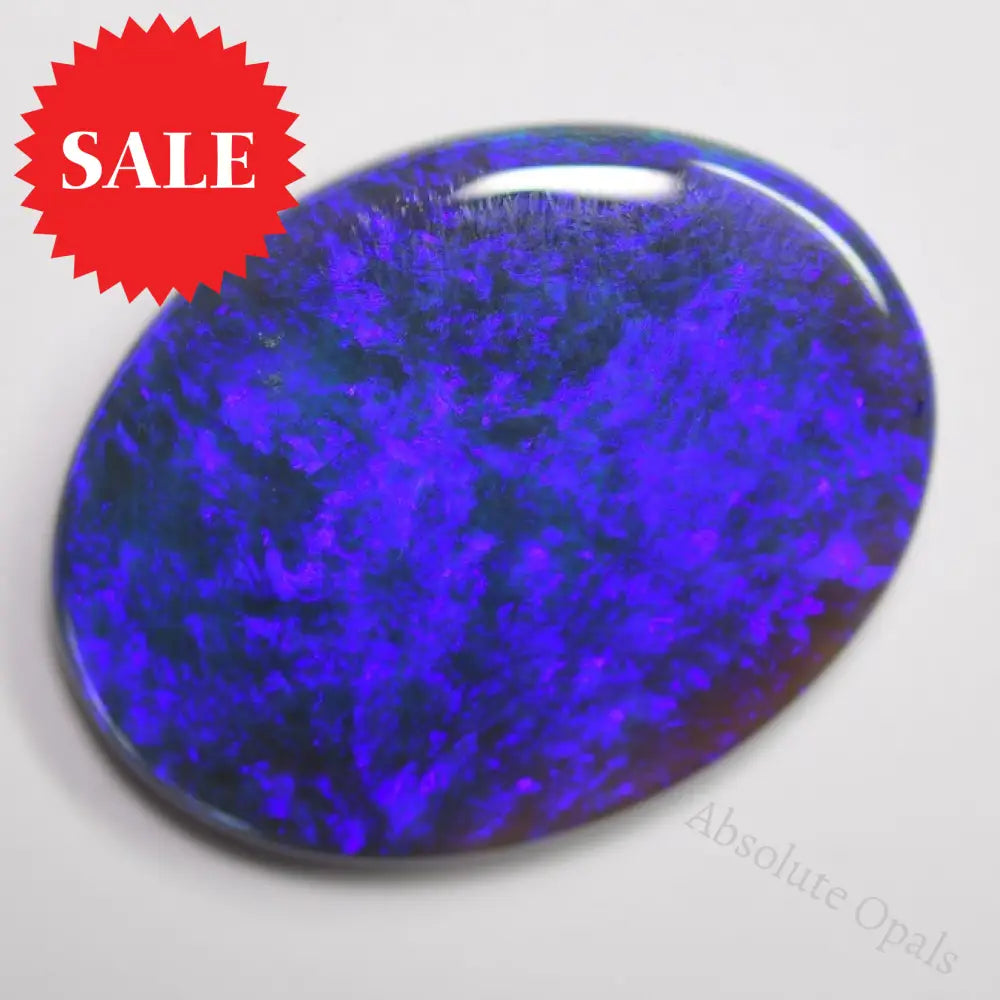 29.05 Cts Australian Solid Black Opal Gem Stone Lightning Ridge