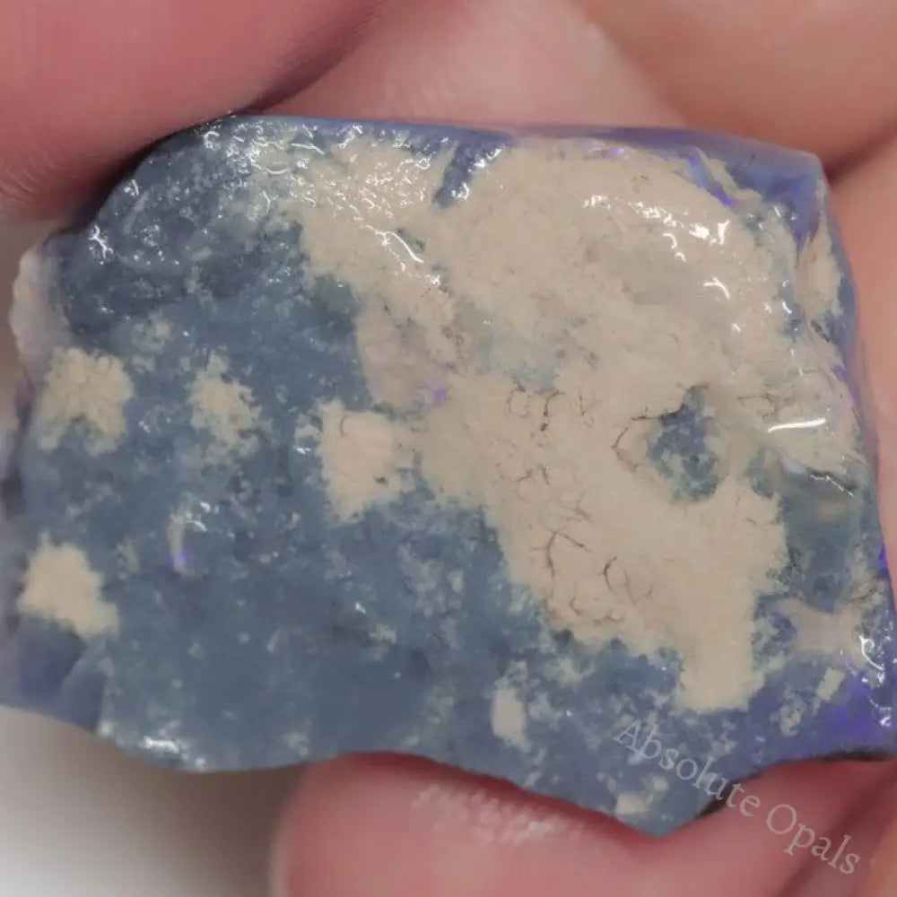 29.60 Cts Australian Lightning Ridge Black Opal Rough For Carving