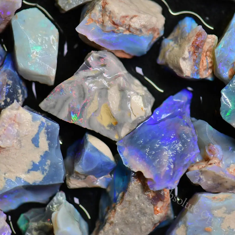 Australian Rough Opal Parcel, Lightning Ridge