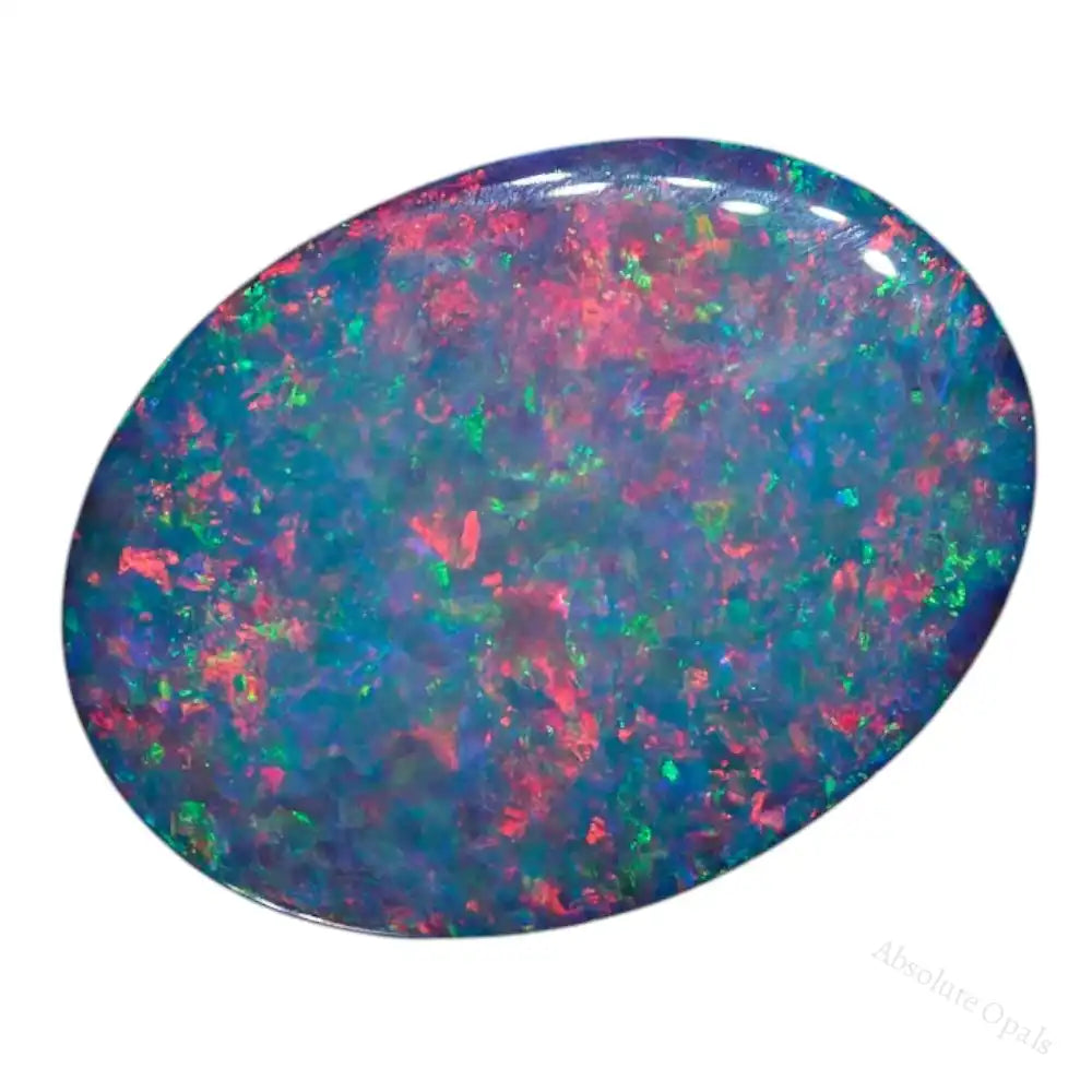 3.15 cts Doublet Opal Stone Lightning Ridge Doublet Opal