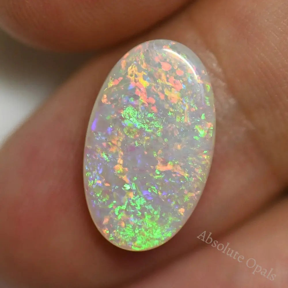 3.20 Australian Solid Opal Cut Stone Lightning Ridge Light