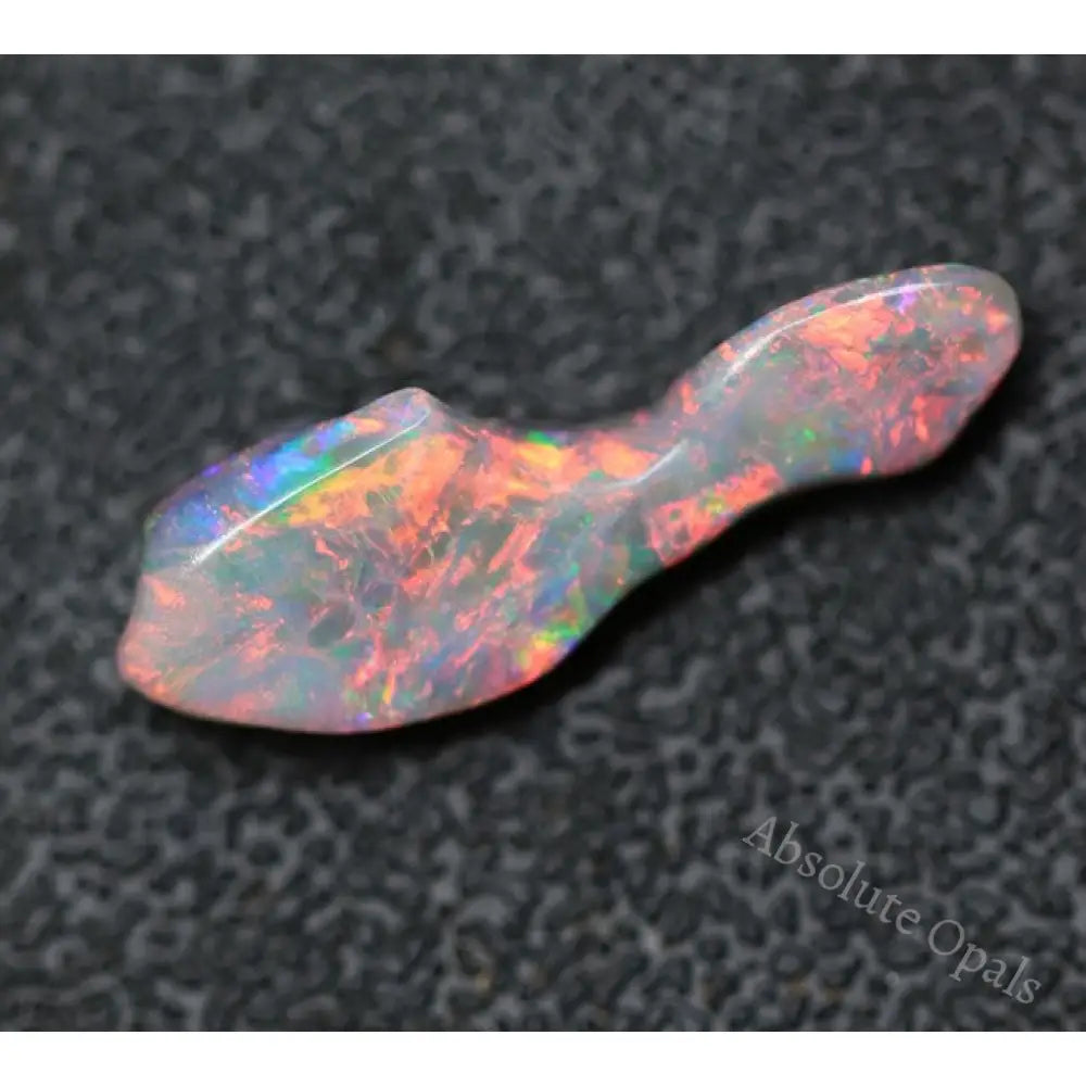 3.40 Cts Lightning Ridge Opal Australian Solid Carving Black