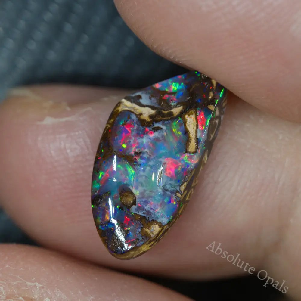 Australian Boulder Opal, Cut Stone