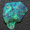 3.45 Cts Australian Opal Lightning Ridge Solid Crystal Carving Loose Stone