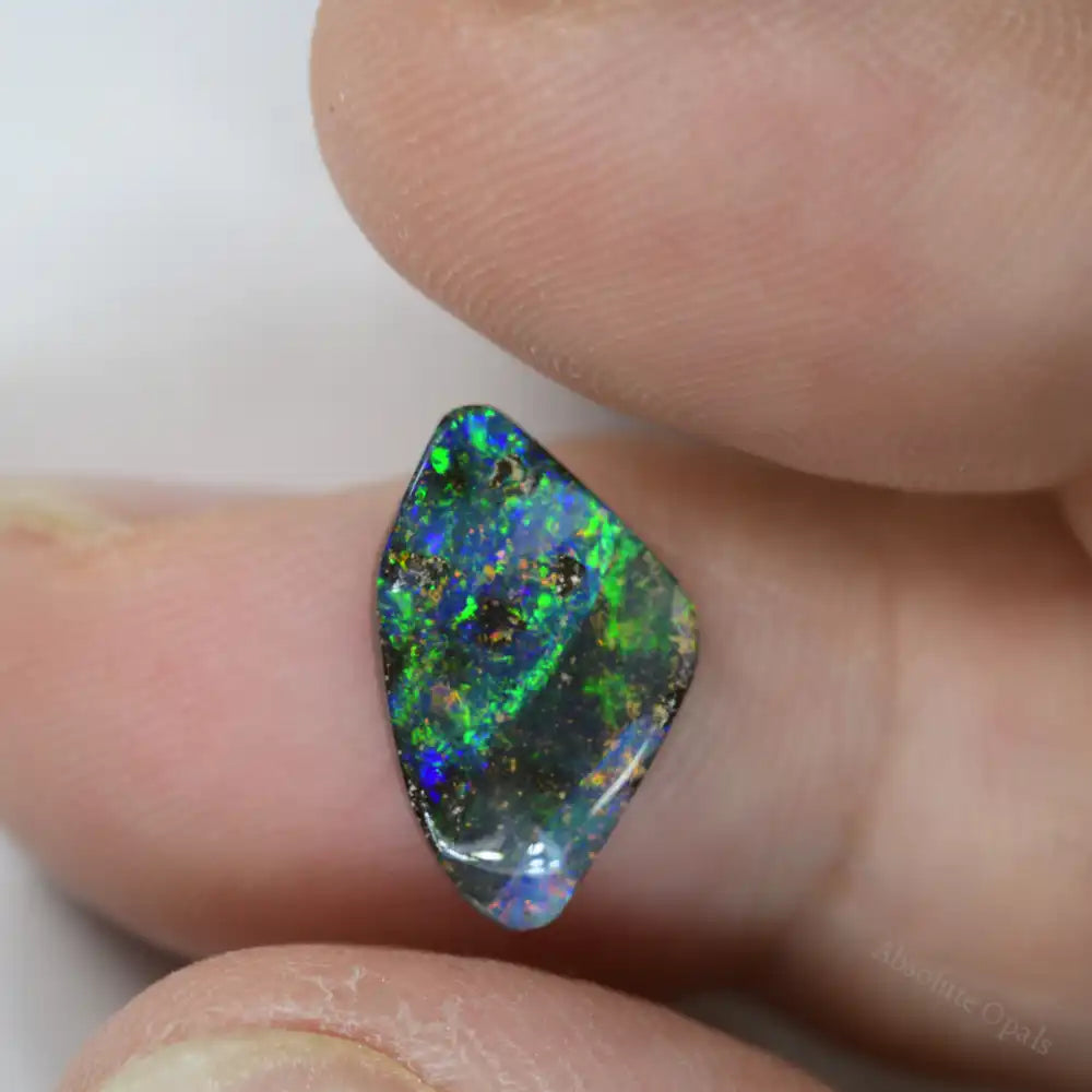 3.48 cts Boulder Opal Cut Stone Boulder Opal