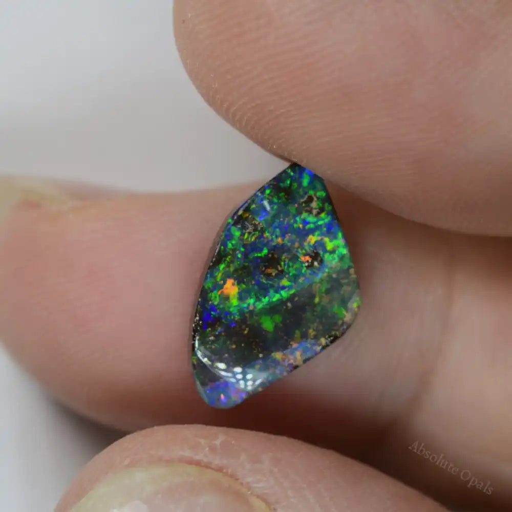 3.48 cts Boulder Opal Cut Stone Boulder Opal