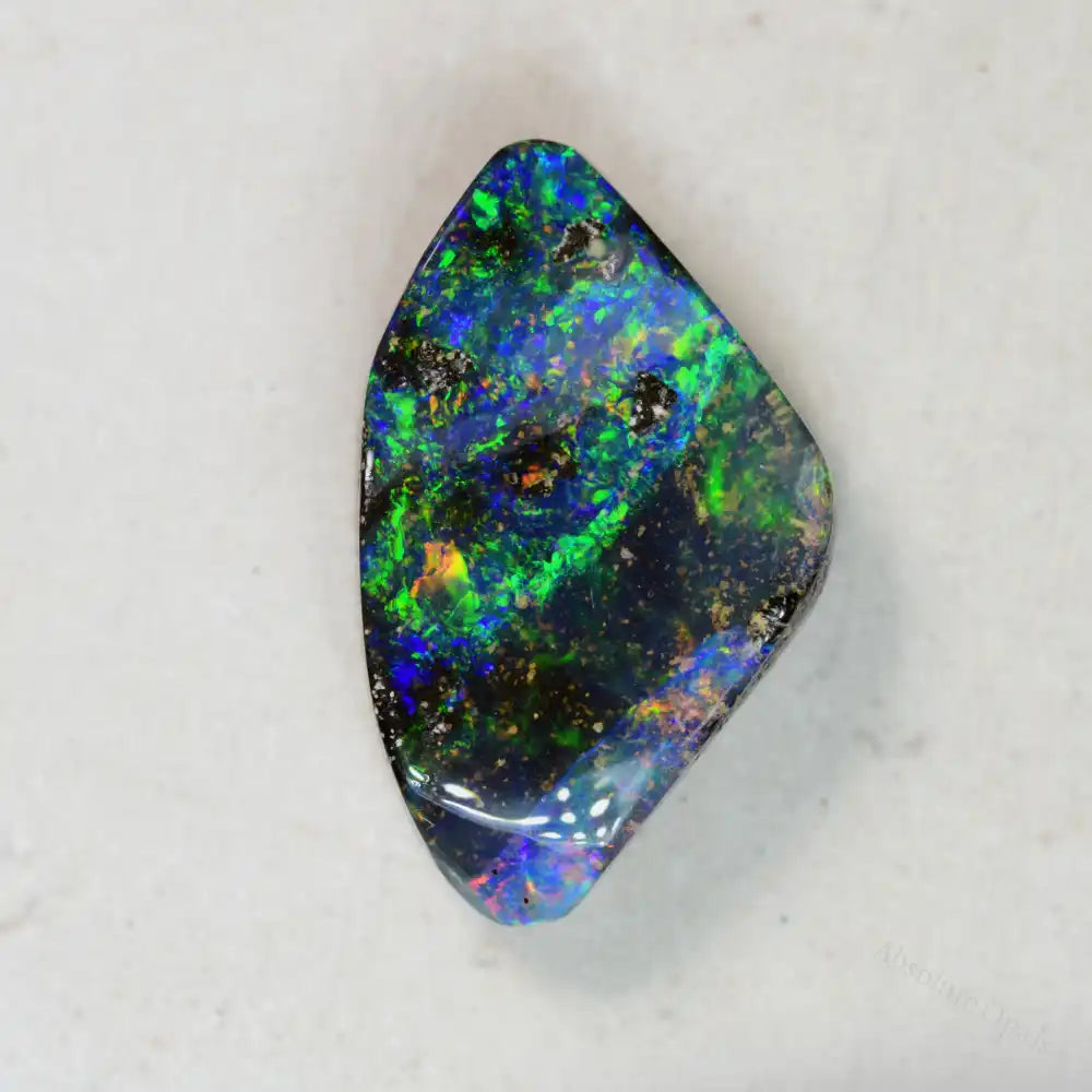 3.48 cts Boulder Opal Cut Stone Boulder Opal