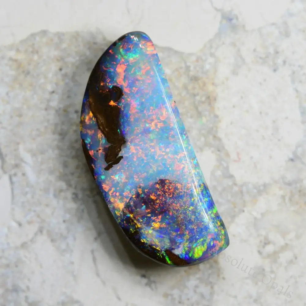 red opal boulder