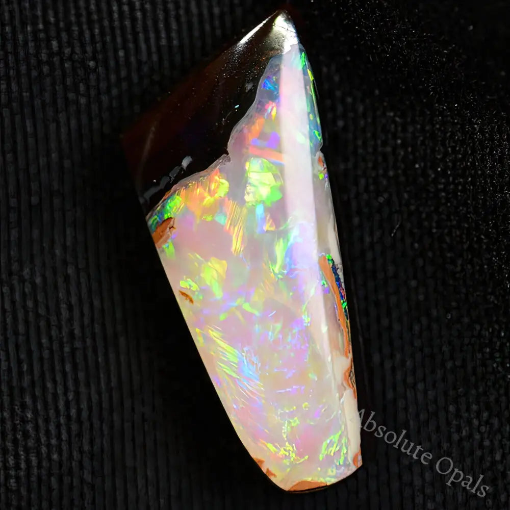 3.55 Cts Australian Boulder Opal Cut Stone