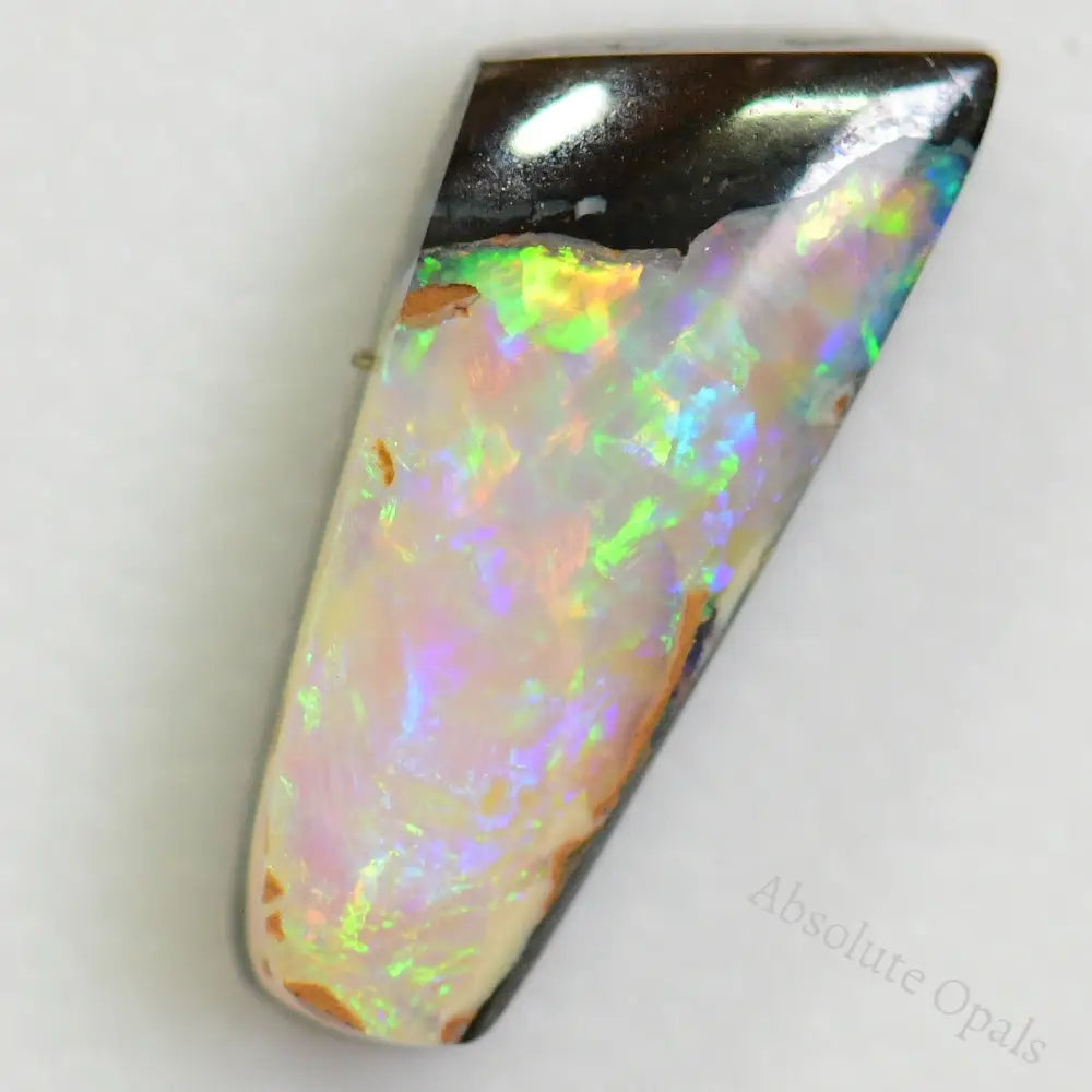 3.55 Cts Australian Boulder Opal Cut Stone