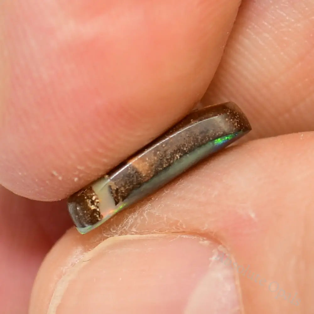 3.62 Cts Australian Boulder Opal Cut Stone