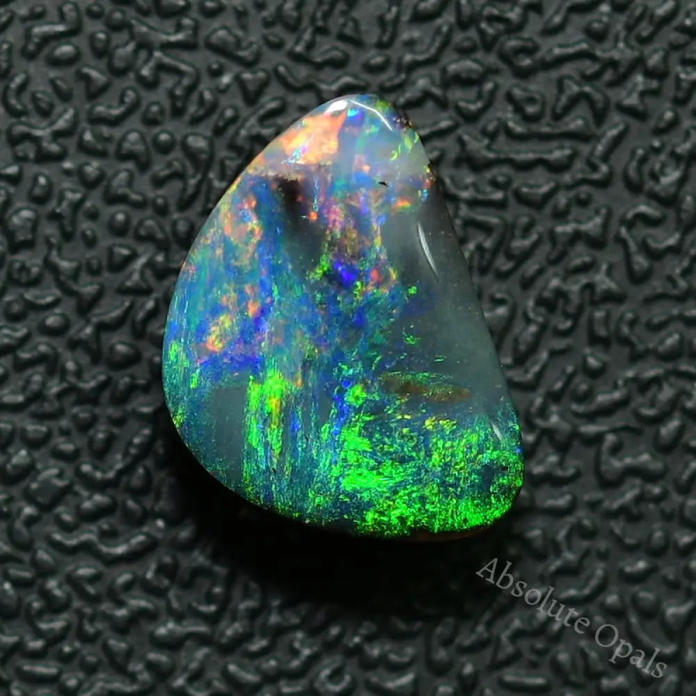 3.62 Cts Australian Boulder Opal Cut Stone