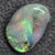 Australian Semi Black Opal, Solid Lightning Ridge Cabochon, Loose Stone