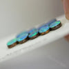 3.65 Cts Australian Opal Doublet Stone Cabochon 9Pcs 6X4 Mm