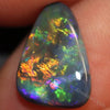 3.71 Cts Australian Black Opal Lightning Ridge Solid Stone