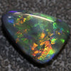 3.71 Cts Australian Black Opal Lightning Ridge Solid Stone