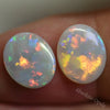 3.74 Cts Opal Cabochon Pairs Australian Solid Stone South Australia Light