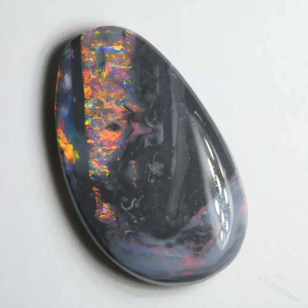 Lightning Ridge Solid Black Opal Stone