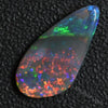 3.90 Cts Australian Opal Solid Gem Stone Lightning Ridge Black