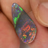 3.90 Cts Australian Opal Solid Gem Stone Lightning Ridge Black