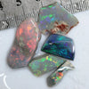 30.25 Cts Australian Opal Rough Parcel Rubs Lightning Ridge