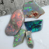 30.25 Cts Australian Opal Rough Parcel Rubs Lightning Ridge