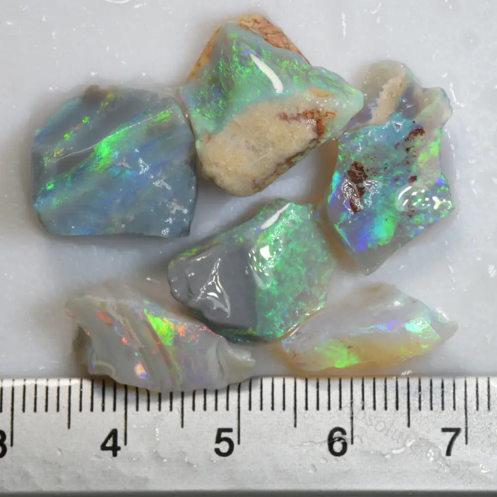 30.4 cts Rough Opal Parcel  Lightning Ridge