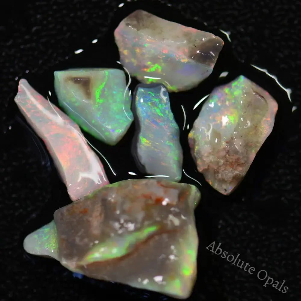 31.0 Cts Australian Rough Opal Parcel Lightning Ridge