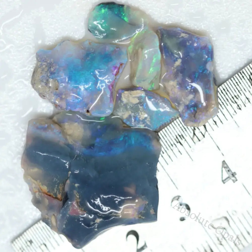 31.5 Cts Australian Rough Opal Parcel Lightning Ridge Cmr
