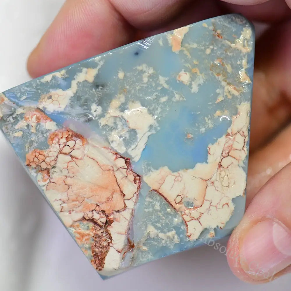 329 Cts Australian Rough Black Opal Lightning Ridge Single