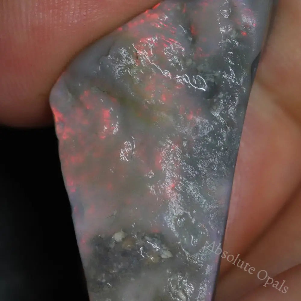 33.25 Cts Australian Lightning Ridge Black Opal Rough For Carving
