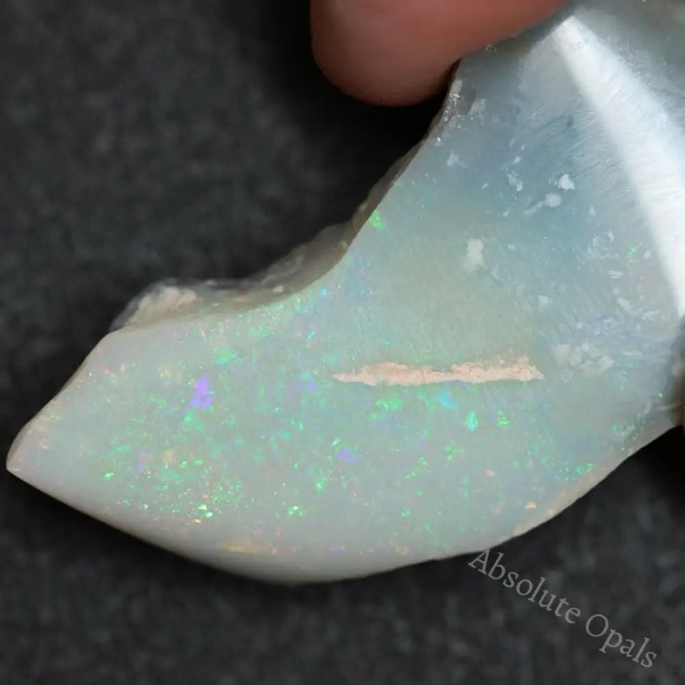 34.0 Cts Australian Opal Rough Lightning Ridge Polished Specimen
