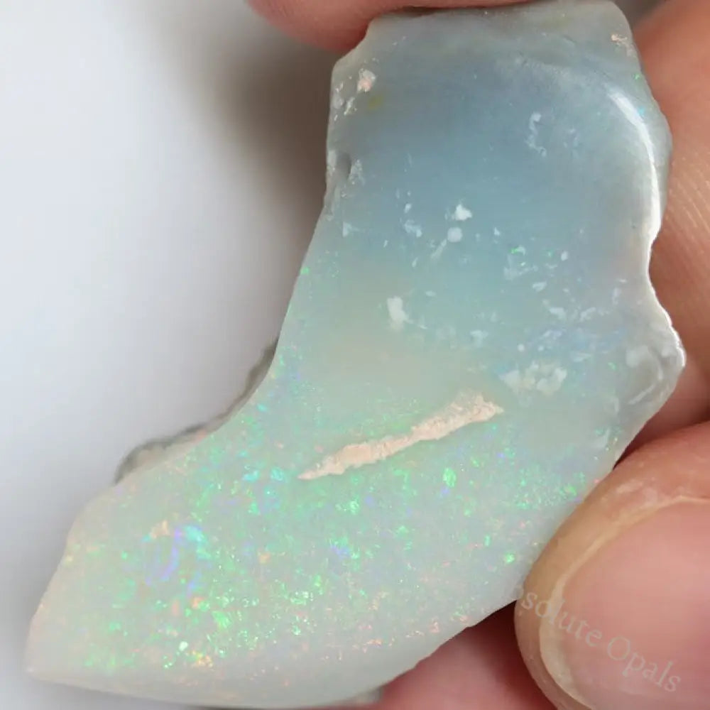 34.0 Cts Australian Opal Rough Lightning Ridge Polished Specimen
