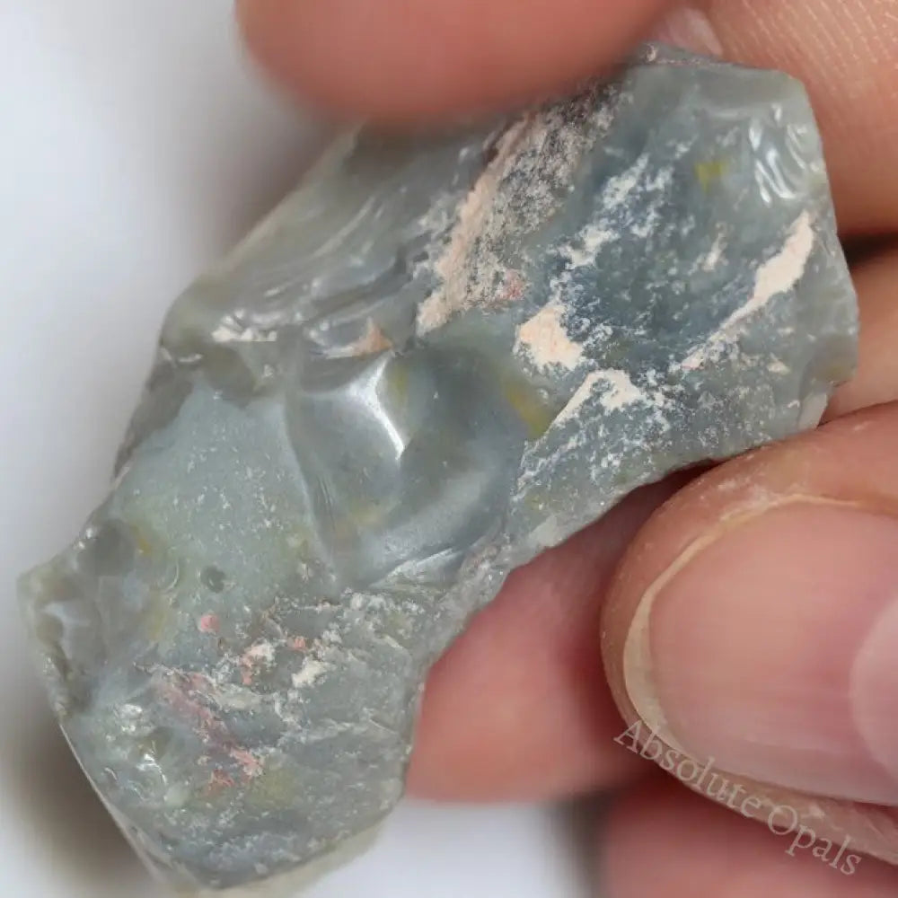 34.0 Cts Australian Opal Rough Lightning Ridge Polished Specimen