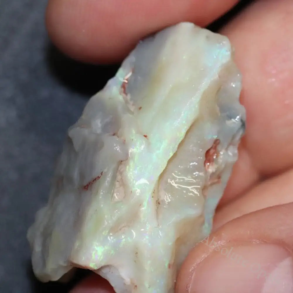 34.0 Cts Single Opal Rough For Carving 33.3X28.4X12.5Mm