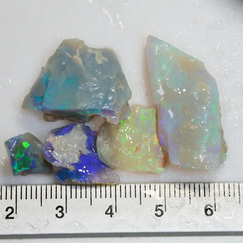 35.6 cts Rough Opal Parcel Lightning Ridge Mine Run Rough Opal
