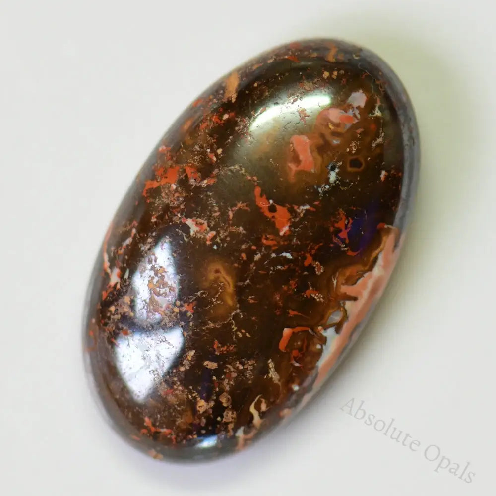 Australian Boulder Opal, Cut Stone