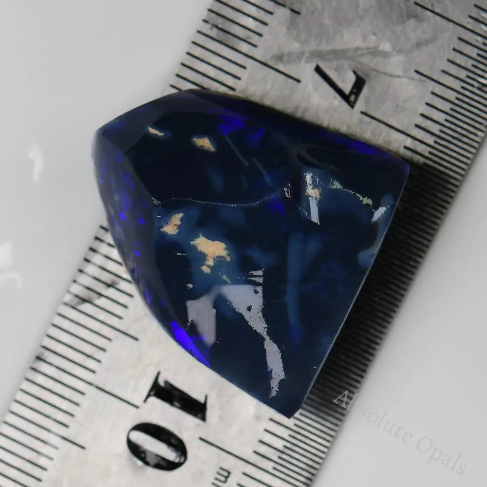 35 Cts Australian Rough Black Opal Lightning Ridge Single