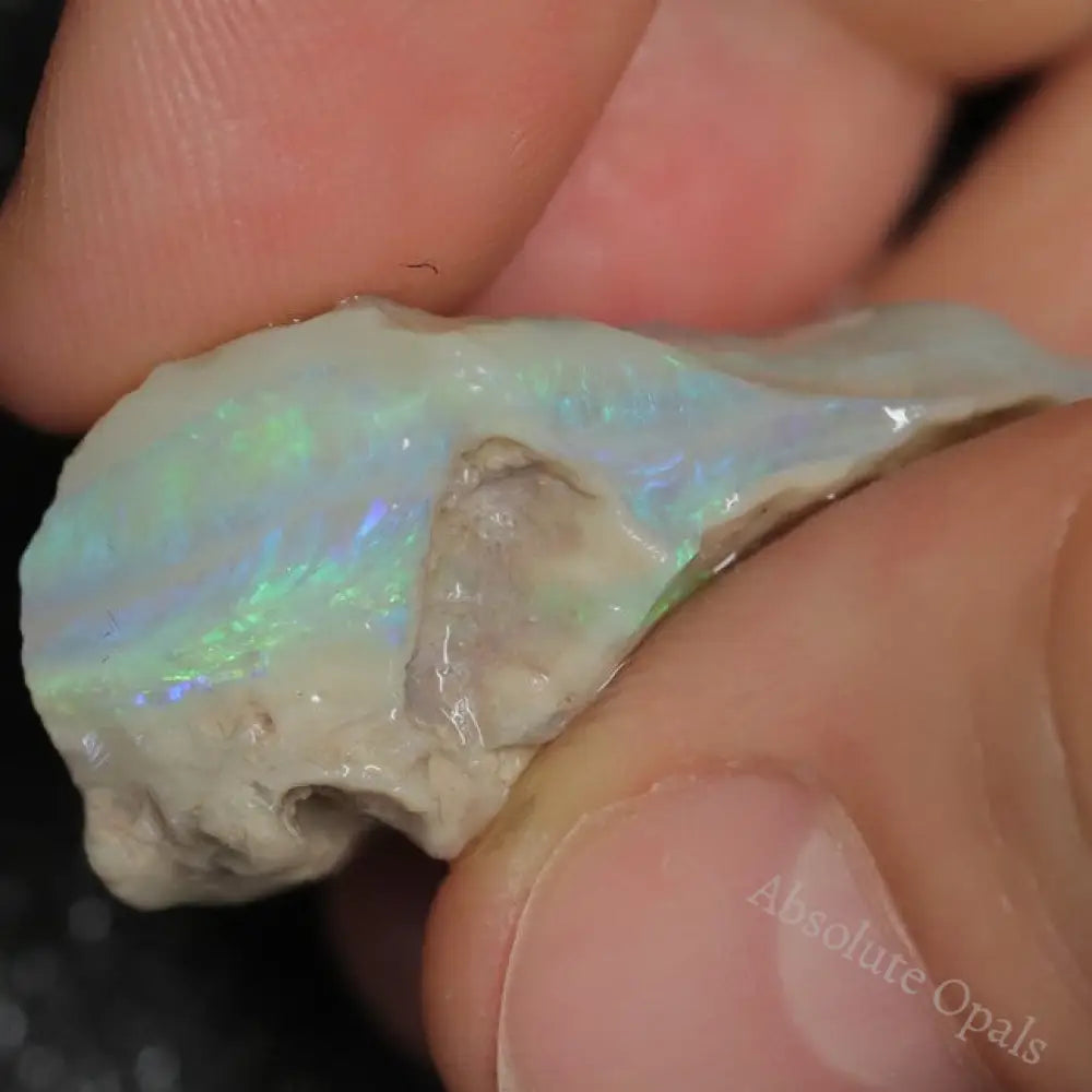 36.0 Cts Australian Semi Black Opal Rough Lightning Ridge