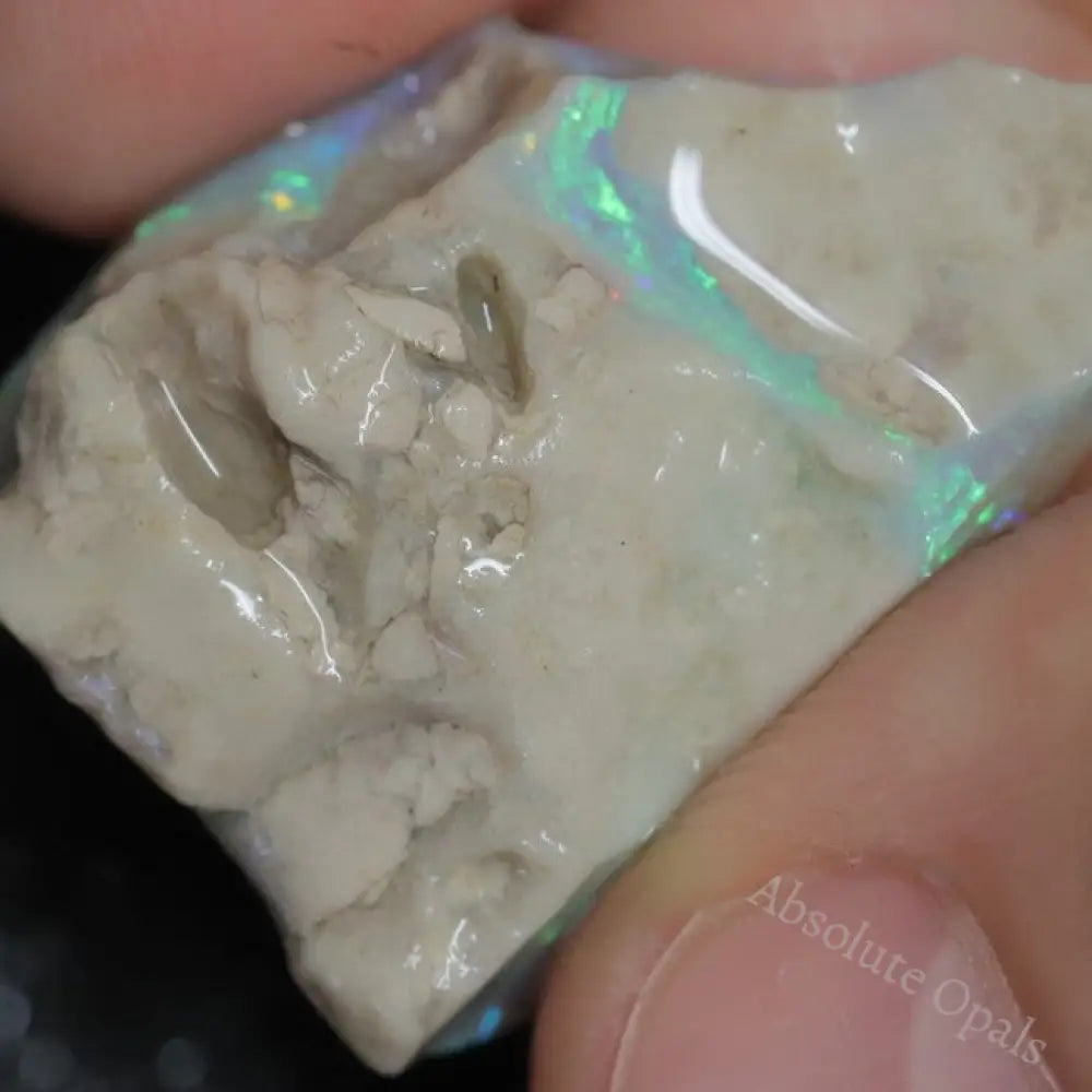 36.0 Cts Australian Semi Black Opal Rough Lightning Ridge