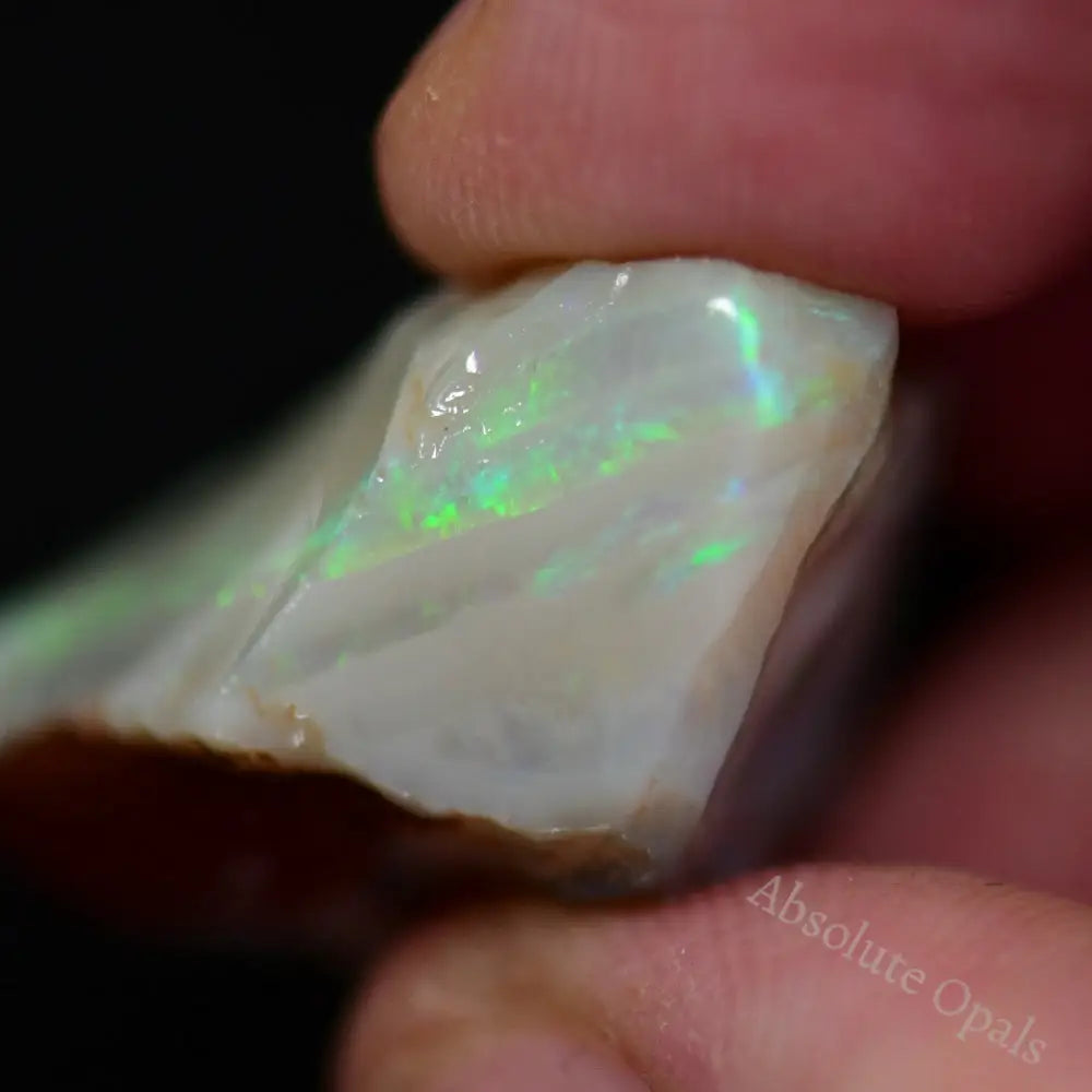 36.65 Cts Australian Rough Opal Lightning Ridge