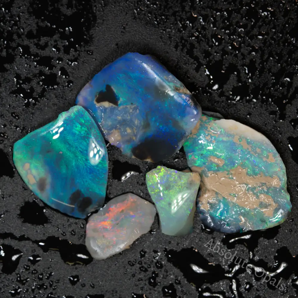 Rough opal parcel