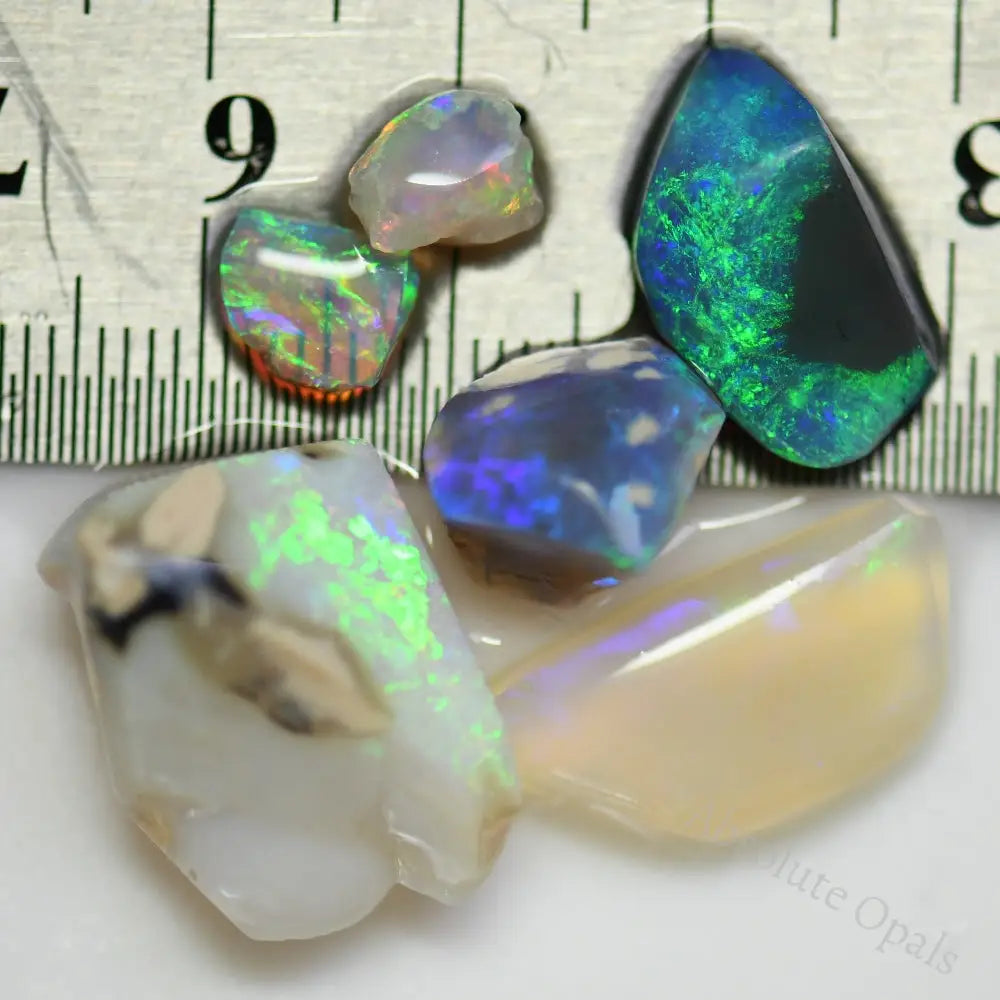 37.0 Cts Australian Rough Opal Parcel Lightning Ridge